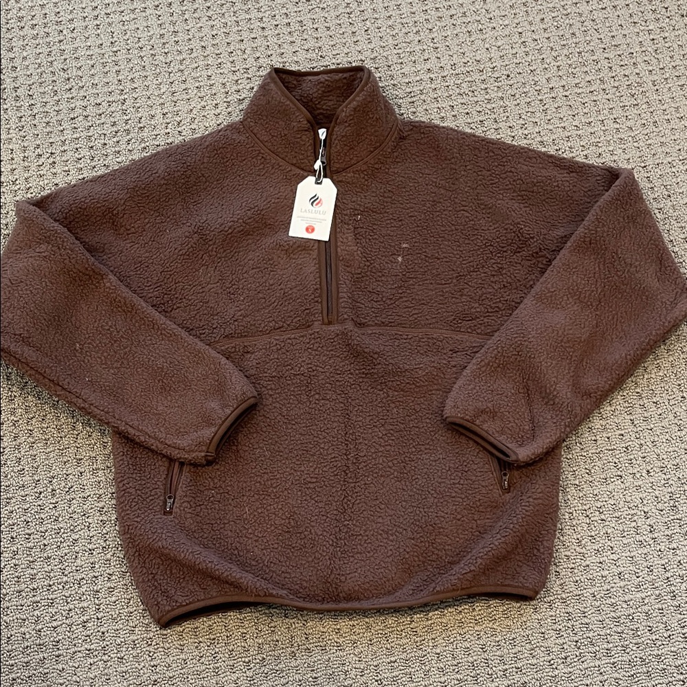 Women's Half-Zip Sherpa Pullover